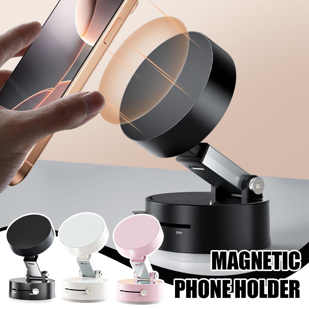 TIKTOK VIRAL Foldable Magnetic Vacuum Car Phone Holder