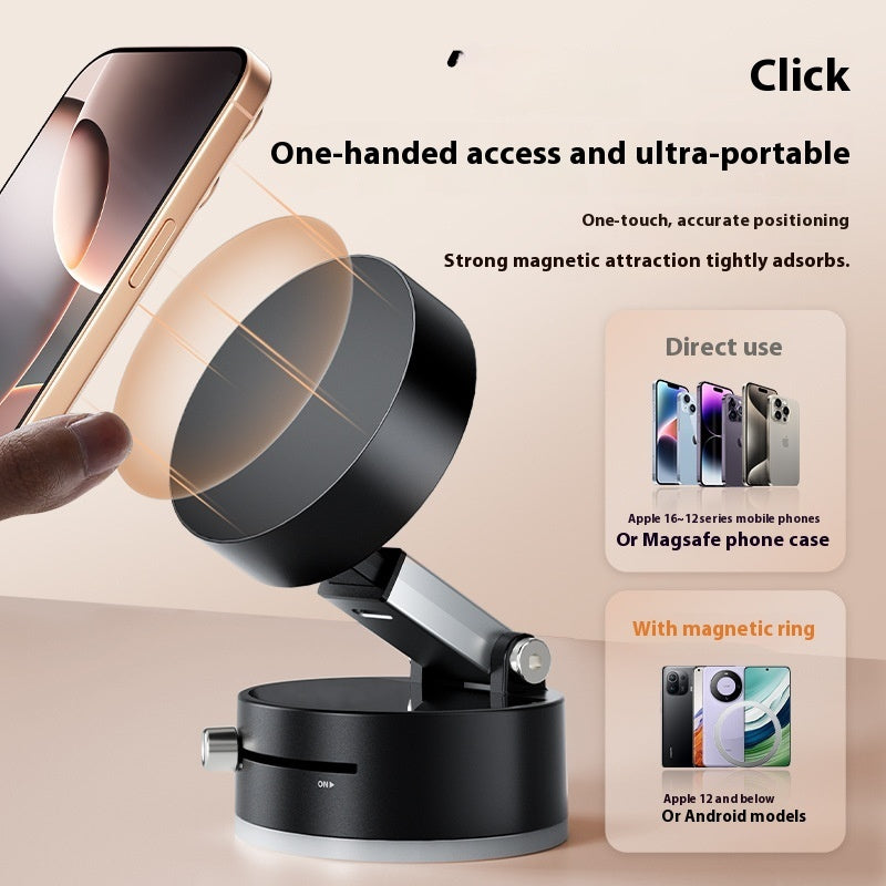 TIKTOK VIRAL Foldable Magnetic Vacuum Car Phone Holder